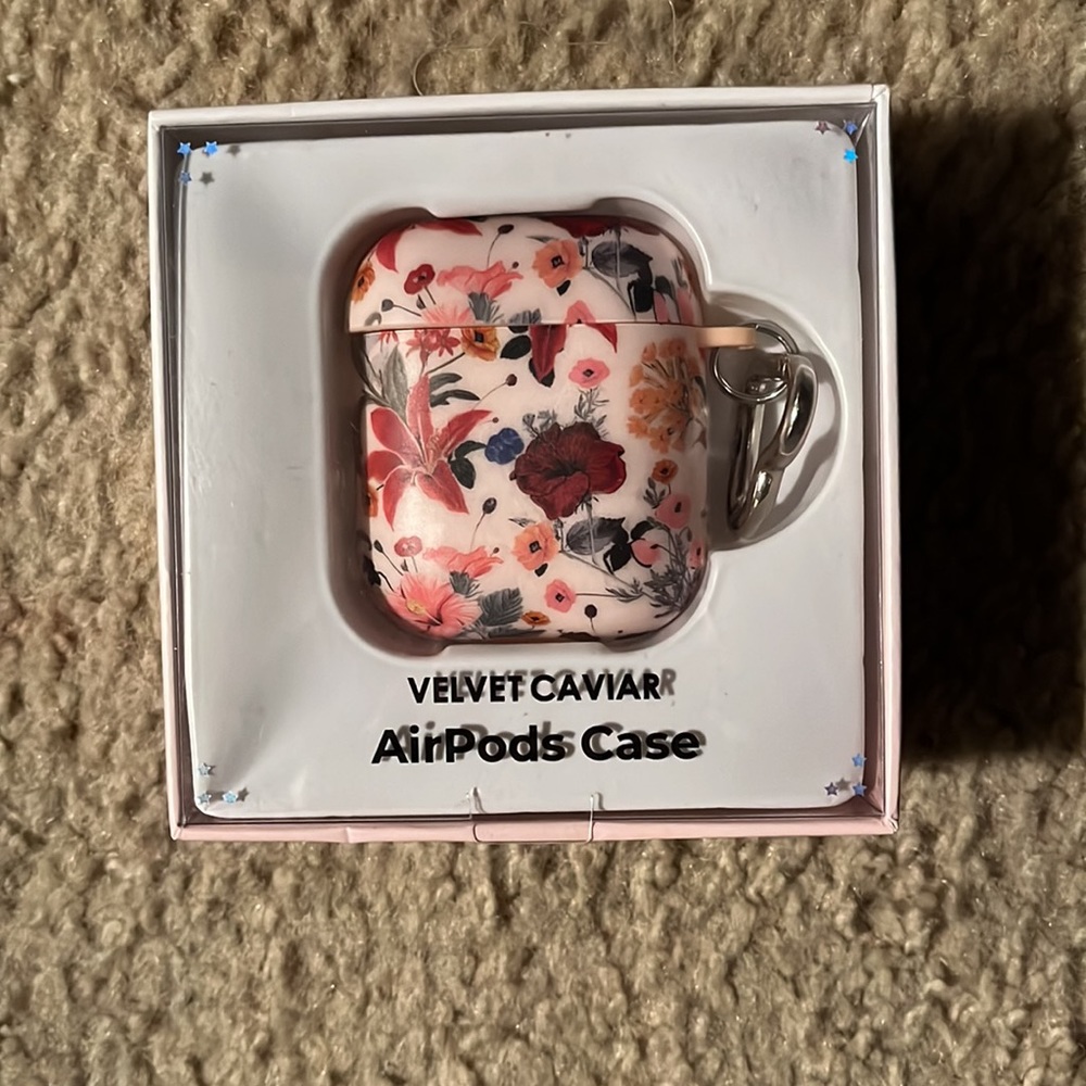 Velvet Caviar Vintage Floral AirPods Case